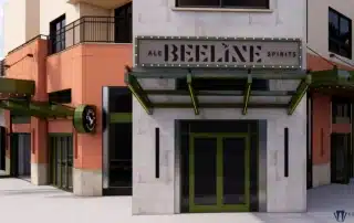 front view of building